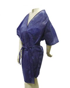 Kimono bata cruzada para centros de estética y spas